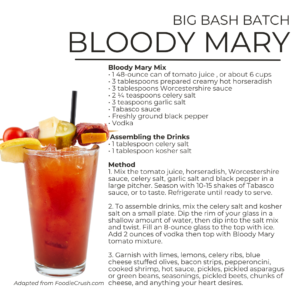 Big Bash Batch Perfect Bloody Mary
