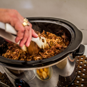 Balsamic vinegar slow cooker beef